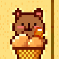 小熊维尼吃冰淇淋